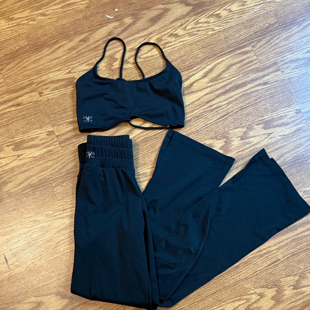 Kids Black Matching Set